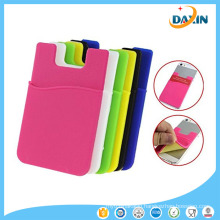 3m Sticker Mobile Silicone Smart Wallet with Back Adhesive